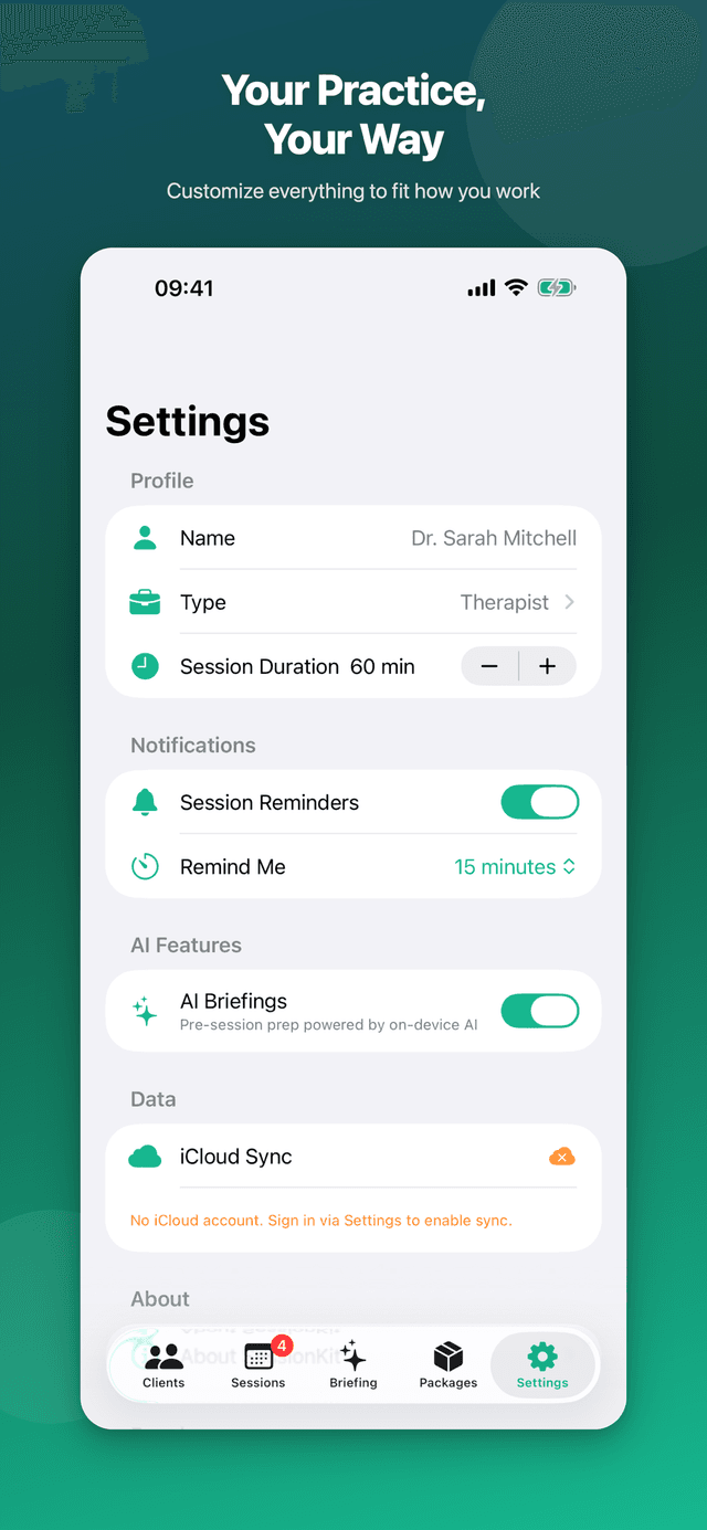 SessionKit screenshot 6