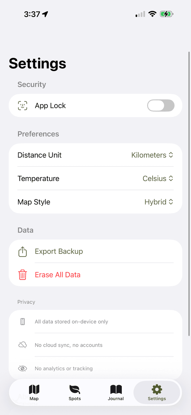 SpotVault screenshot 5
